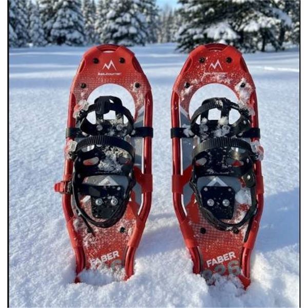 Faber 826 Snowshoes with SnowMountain Branding