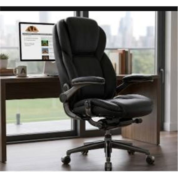 La-Z-Boy Black Office Chair Adjustable With Casters