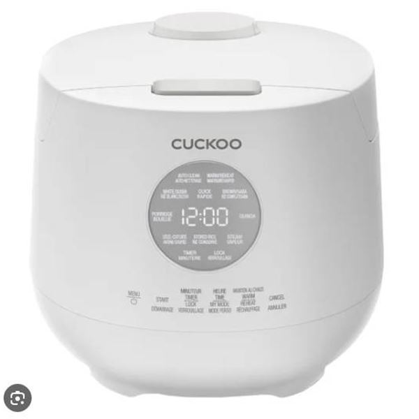 Cuckoo Rice Cooker and Warmer 6-Cup CRC-CN06S