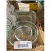 Image 2 : 12pc Glass Food Storage Set With Lids - Rectangular And Round Containers