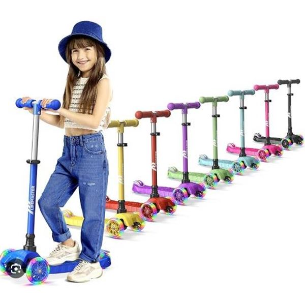 LifeMaster LED Light Kids Scooter, Colorunknown