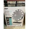 Image 2 : Feit Electric Hollywood Style LED Mirror, 15.75-Inch Diameter, Dimmable
