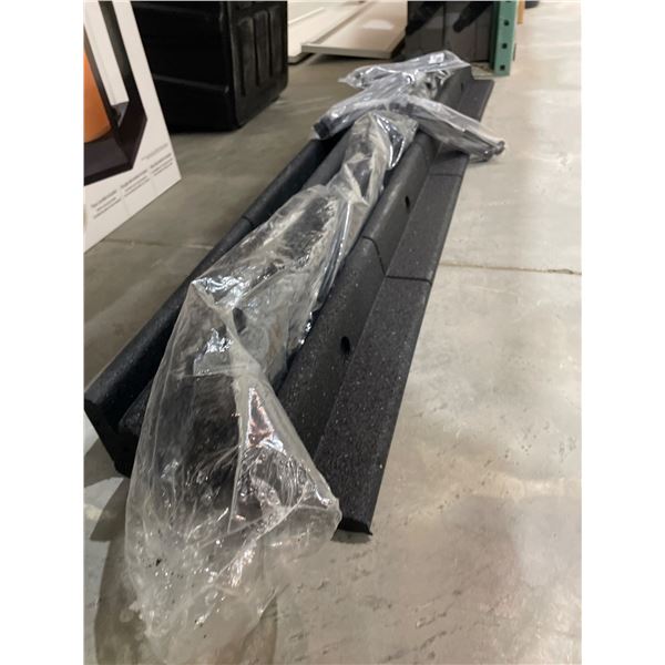 4 Heavy-Duty Rubber Garden EdgingÂ