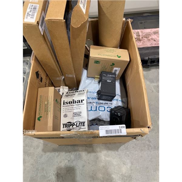 Electrical Items Including Tripp Lite Isobar, Morningstar, and More