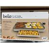 Image 2 : Bella 12x22 Inch Griddle With Warming Tray