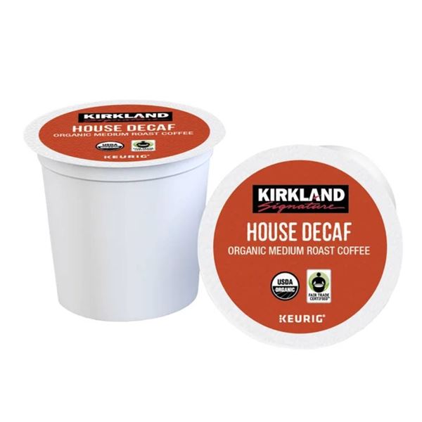 Kirkland Signature House Decaf Coffee, 120 Capsules, 1.12 kg