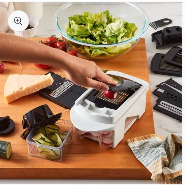 Miu Vegetable Chopper and Slicer With 11 Interchangeable Blades