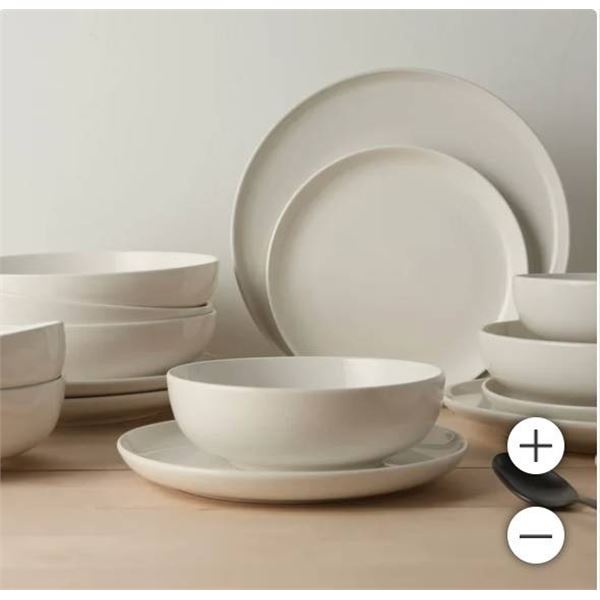 Home Inspiration by Safdie Porcelain Dinnerware Set, 16-pieces