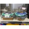 Image 2 : 14 Pc Ello Glass Food StorageÂ Containers