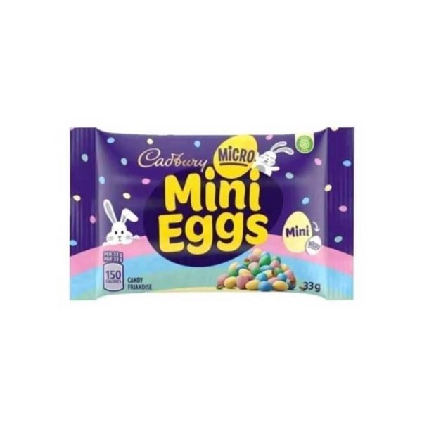 Cadbury Micro Mini Eggs 48 x 33 g Packets