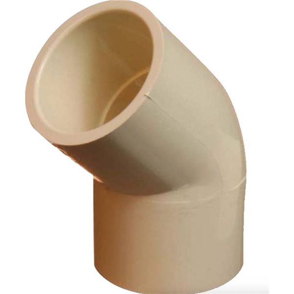 Lot ofÂ  - CPVC 45-Degree Elbow Fittings FF 3/4 in, 250-Pack, Model 568618