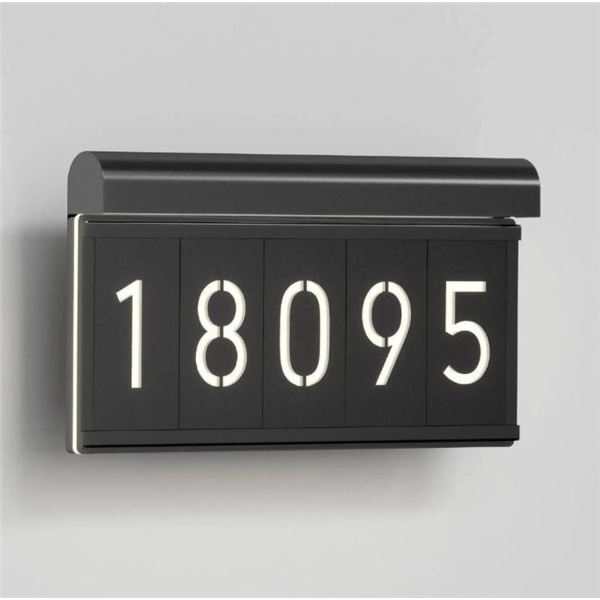 Artika Bowen LED Address Wall Light with Selectable White Temperature