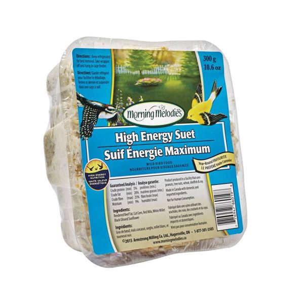 Morning Melodies High Energy Suet Bird Food 9 x 300g