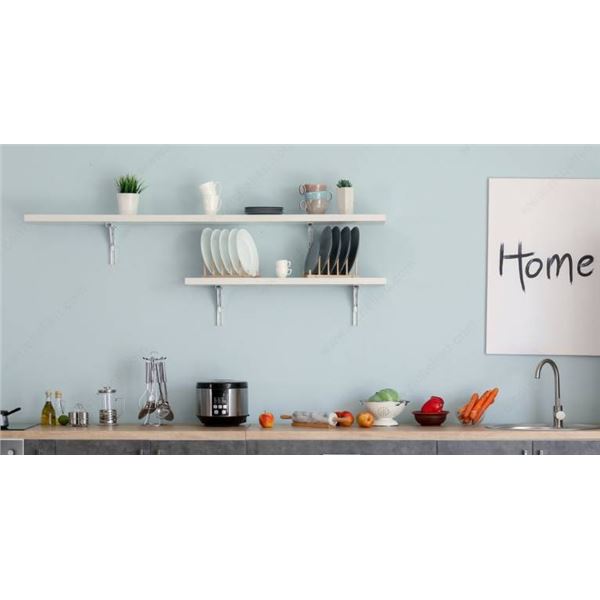 Decorative Shelf Bracket - 4979 White Lot of 10pcs