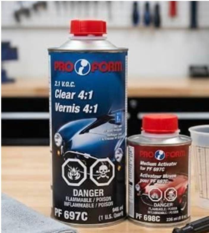 Pro Form PF 6976 2K Clear Coat and PF 698C Activator Combo
