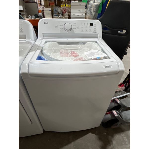 LG WT7100CW 4.5 cu. ft. High Efficiency Top Load Washer, White