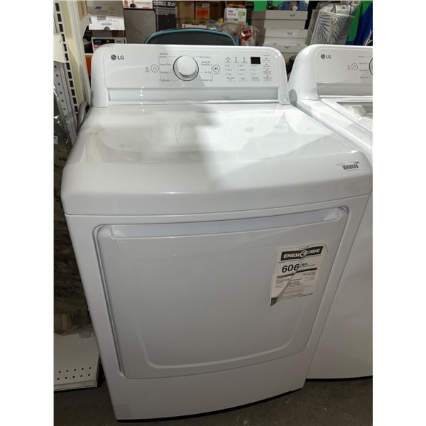 LG DLE7000W Electric Dryer, White Finish