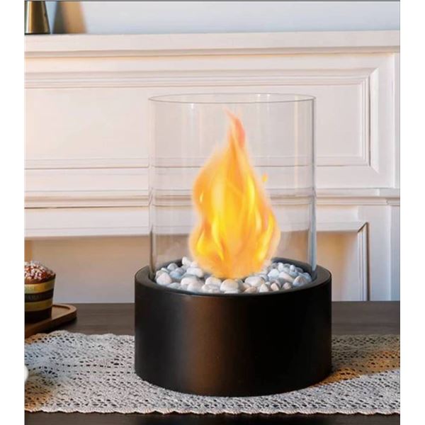 HY DesignÂ Extra Large Portable Tabletop Fire Bowl 22x28cm â€“ Bio Ethanol Ventles