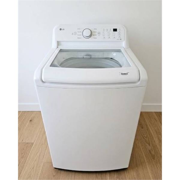 LG 5.0 Cu. Ft. Top Load Washing Machine - Model: WT7100CW **SEE ADDITIONAL PHOTOS**