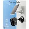 Image 1 : LongPlus Solar Security Camera, Model X83, 2MP, 2.4GHz