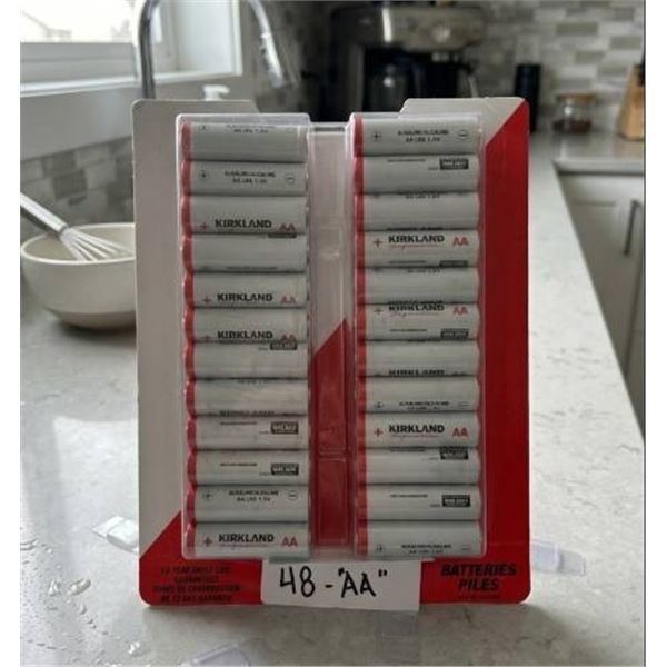 Kirkland Signature AA Batteries 48-Pack