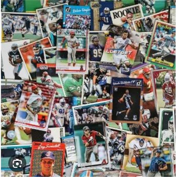 Bulk Lot of Assorted Collectable Sports Trading Cards