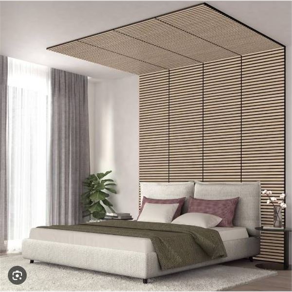 Artika Sonolok Slat Panel Kit for Wall Accents, 4 Panels