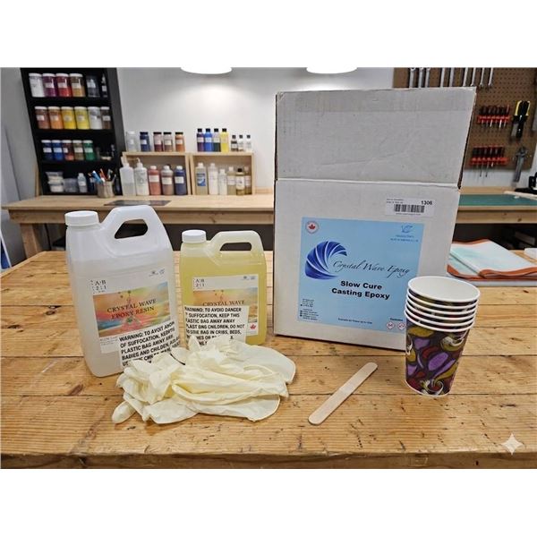 Crystal Wave Epoxy Slow Cure Casting Epoxy