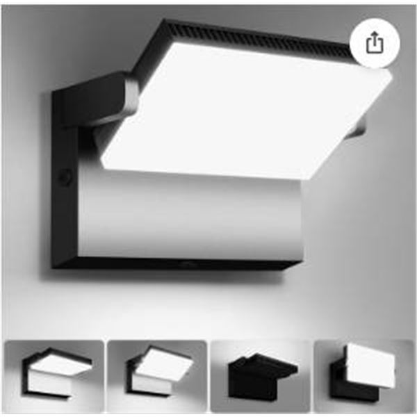 LEDMO EZ1381 150W LED Wall Pack, 85-277VAC, Outdoor Use