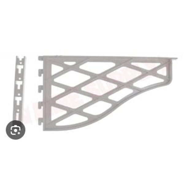 Bulk lot of Create-a-Shelf Centre Shelf Support for 12 and 16 Inch Shelves (Model 834)