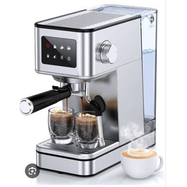 Espresso Coffee Machine EM625 With 1400W Power and Touch Control