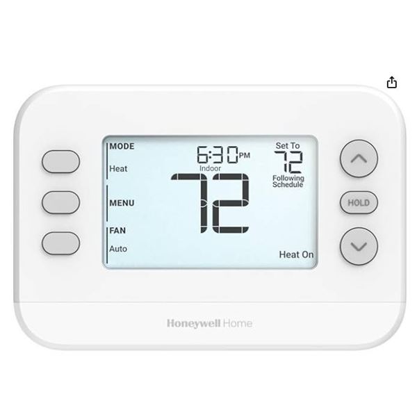 Honeywell Home RTH221B Single-Stage Programmable Thermostat