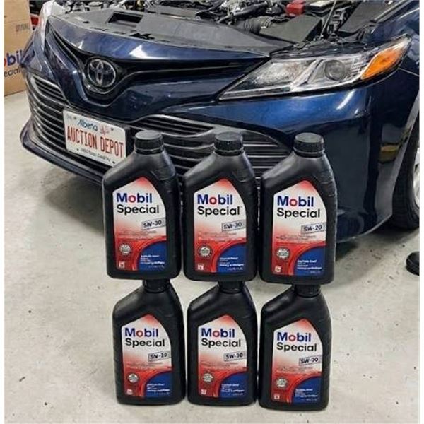 Mobil Special SAE 5W-30 Synthetic Blend Motor Oil - 6 x 1 Liter