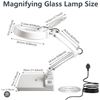 Image 1 : Gynx LED Magnifier Lamp