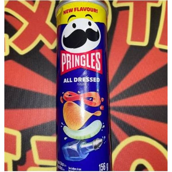 Pringles All Dressed Flavour, 14 Cans, 156g Each