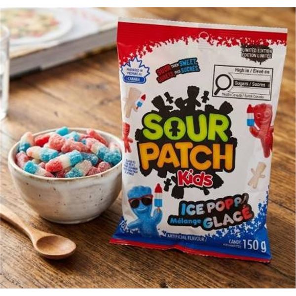 Sour Patch Kids Iced Treats Blend 12x150g Candy Bag