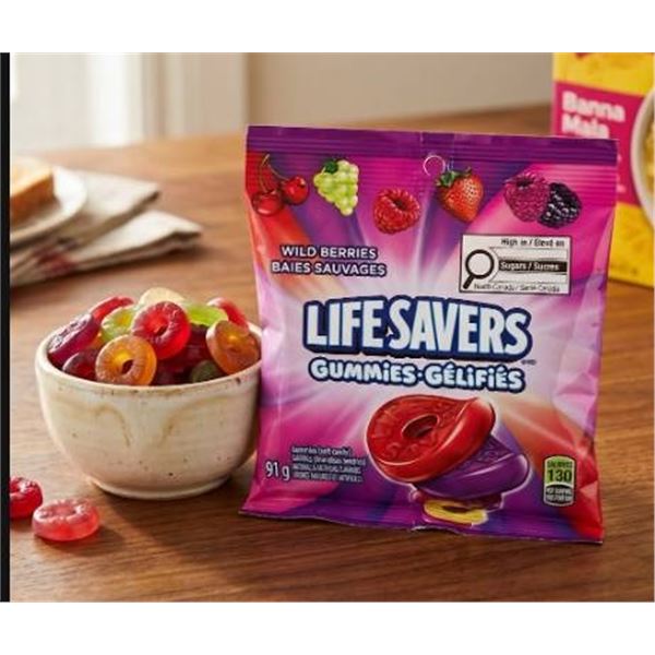 Lifesavers Gummies Wild Berries, 12x91 g
