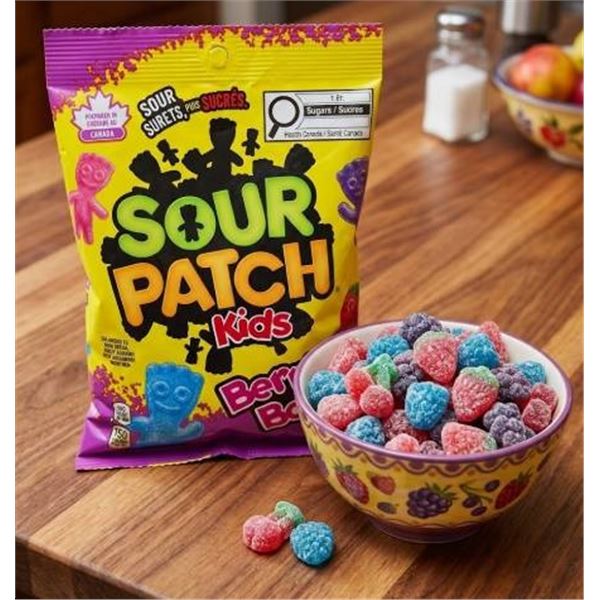 Sour Patch Kids Berries Candy Pack â€“ 12x185g