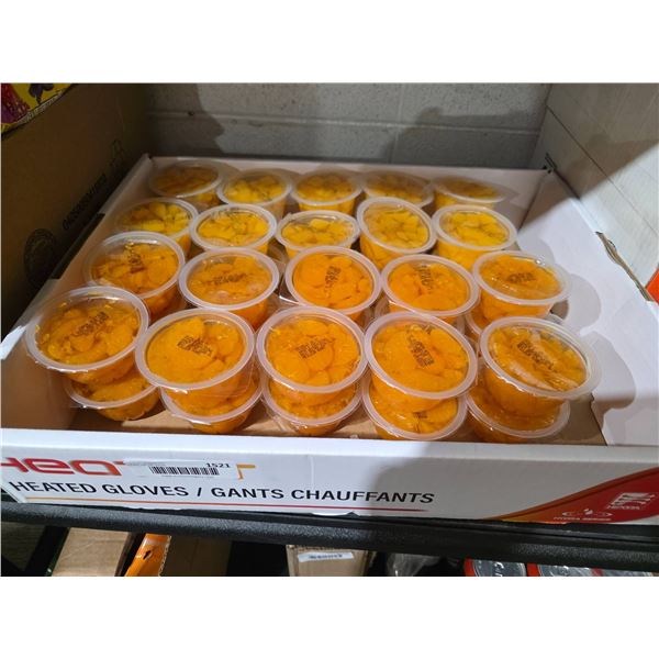 40 Mandarin and Peach Cups