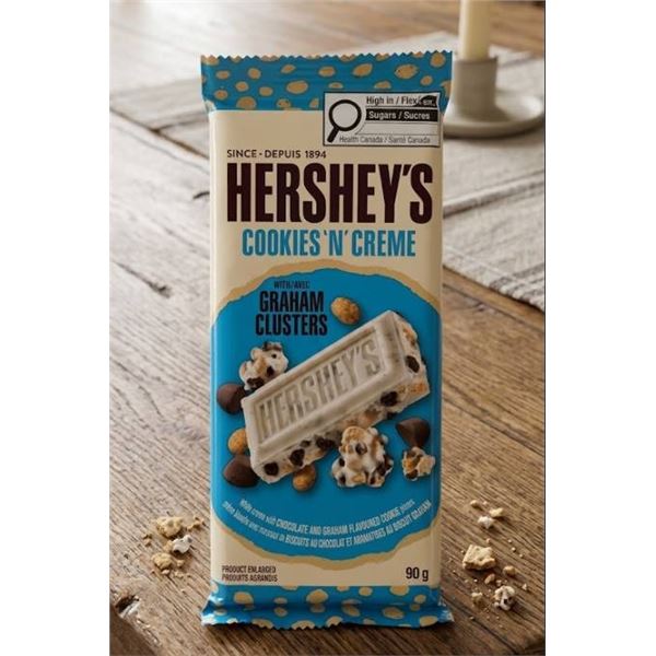 Hersheyâ€™s Cookies â€˜nâ€™ Creme Clusters 8x90