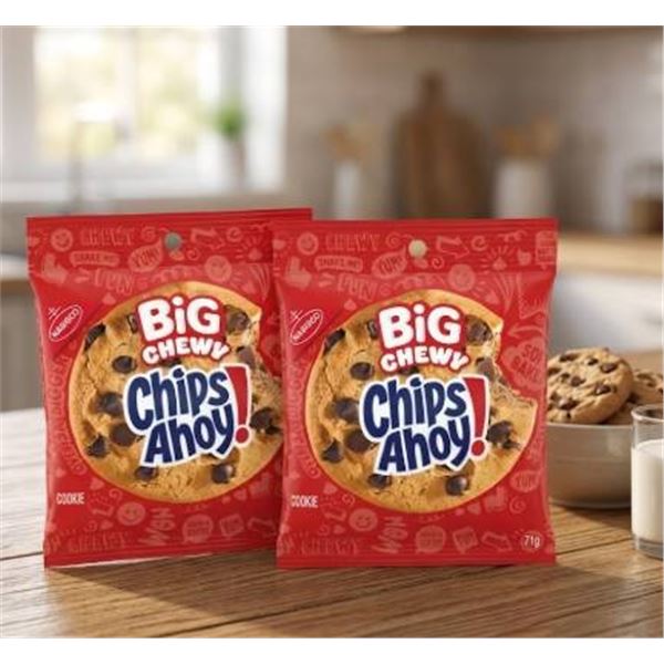 2 x (7 x 71g) Nabisco Chips Ahoy Big Cookie Packs