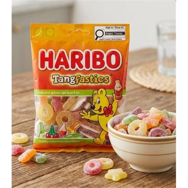 Haribo Tangfastics 12x 175g Candy Bag