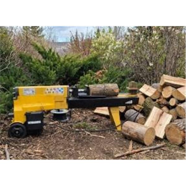 5-Ton Electric Log Splitter, Model 8142606, Manufactured in 2022