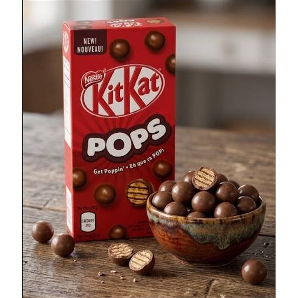 Nestle KitKat Pops Candy Chocolates 8 x 70g Display Pack