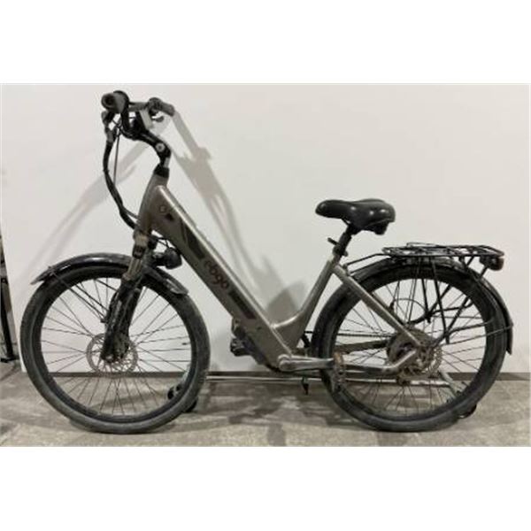 Ego E-Bike with Rear Rack and Suspension Fork ***NO CHARGE CORD***