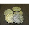 Image 1 : Lot of 5 Morgan Silver Dollars