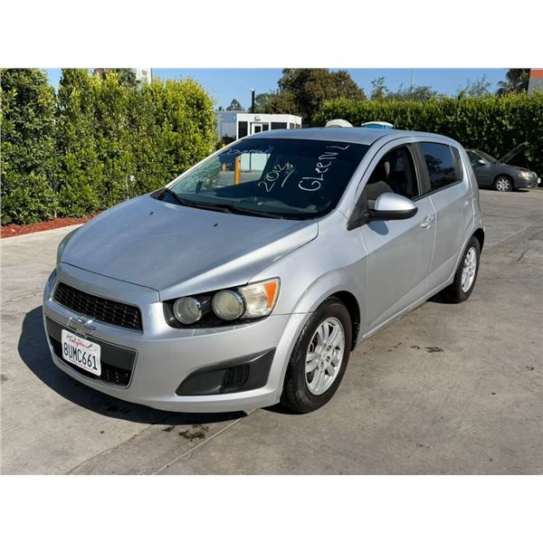 CHEV SONIC 2012 APP  DUP/T-DON