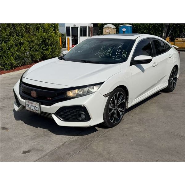 HOND CIVIC SI 2019 T-2 DAYS