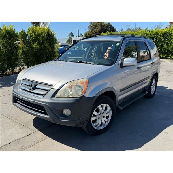 HOND CR-V 2005 O/S TITLE 2 DAYS