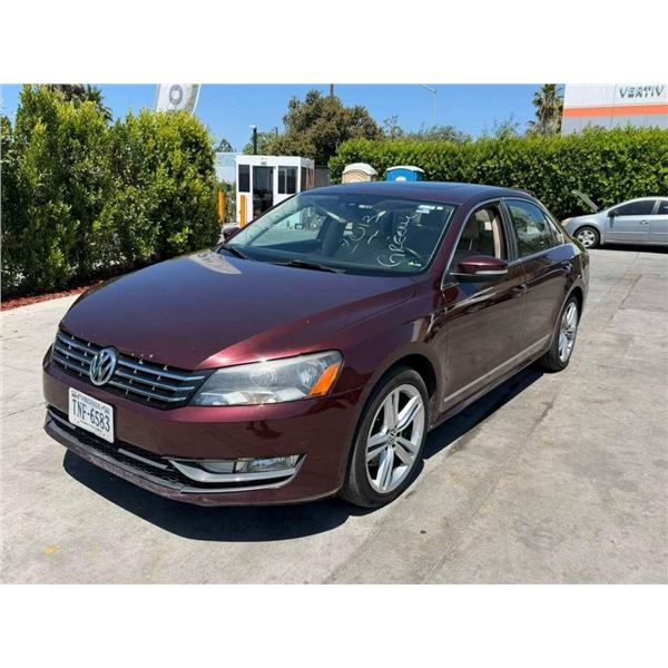 VOLK PASSAT 2013 APP/DUP-T/EXP-ONLY